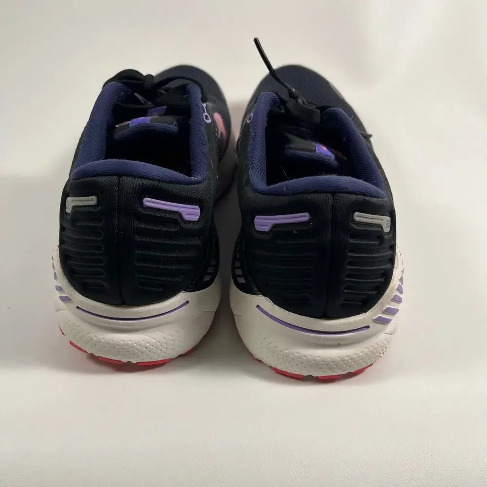 Brooks Adrenaline GTS 22 Running Shoes 9.5 Womens Purple Pink Comfort Athleisure